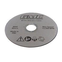 GMC Resin Cutting Disc GTS1500