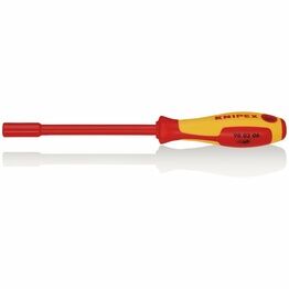 Draper 18735 KNIPEX 98 03 06 VDE Insulated Nut Driver, 6.0 x 125mm