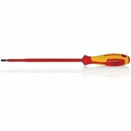 Draper 72379 KNIPEX 98 21 45 VDE Insulated Slotted Screwdriver, 4.5 x 180mm