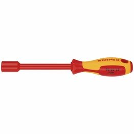 Draper 18742 KNIPEX 98 03 12 VDE Insulated Nut Driver, 12.0 x 125mm