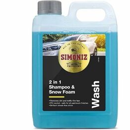 Simoniz 2 In 1 Shampoo & Snow Foam 2L - SPECIAL OFFER!