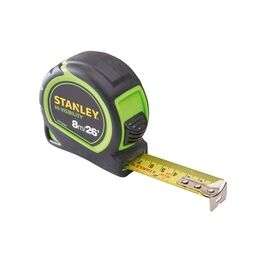 STANLEY® Hi-Vis Tylon Tape Measure 8m (26ft)