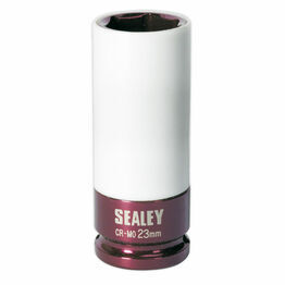 Sealey SX03023 Alloy Wheel Impact Socket 23mm 1/2"Sq Drive
