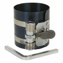 Sealey VS155 Piston Ring Compressor 75mm &#8709;60-125mm