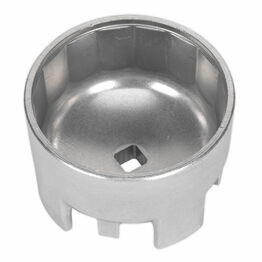 Sealey VS7114 Oil Filter Cap Wrench &#8709;87mm x 14 Flutes - Volvo