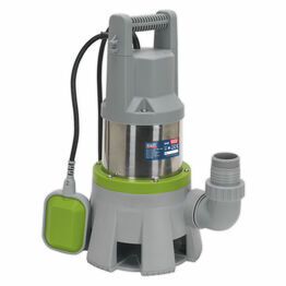 Sealey WPD415 High Flow Submersible Stainless Dirty Water Pump Automatic 417ltr/min 230V