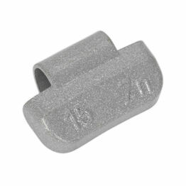 Sealey WWAH15 Wheel Weight 15g Hammer-On Plastic Coated Zinc for Alloy Wheels Pack of 100