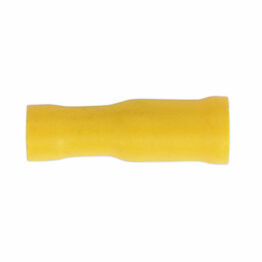 Sealey YT22 Female Socket Terminal &#8709;5mm Yellow Pack of 100