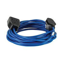 Defender 10M Extension Lead - 13A 1.5mm Cable - Blue 240V