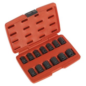 Sealey AK5614M Impact Socket Set 13pc 1/2"Sq Drive 12pt