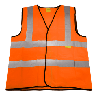 Sealey Hi-Vis Orange Waistcoat (Site and Road Use)