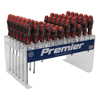 Sealey Individual Screwdrivers GripMAX® 66pc Countertop Display AK4369DS