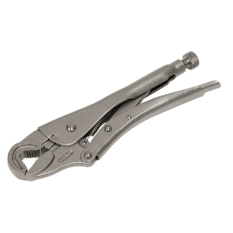 Sealey Locking Pliers Round Jaws 235mm 0-50mm Capacity AK6872