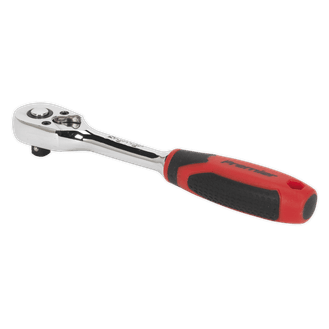 Sealey Ratchet Wrench 1/4"Sq Drive Pear-Head Flip Reverse AK8946