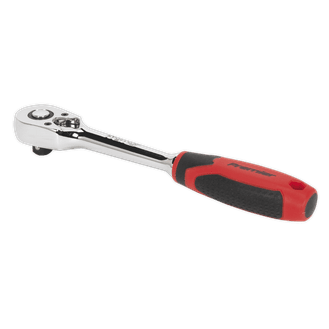 Sealey Ratchet Wrench 3/8"Sq Drive Pear-Head Flip Reverse AK8947