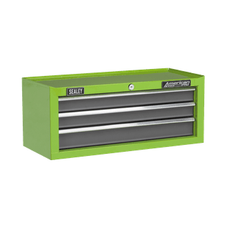 Sealey Mid-Box 3 Drawer with Ball Bearing Slides - Green/Grey AP22309BBHV