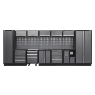 Sealey Modular Storage System Combo - Stainless Steel Worktop APMSSTACK01SS