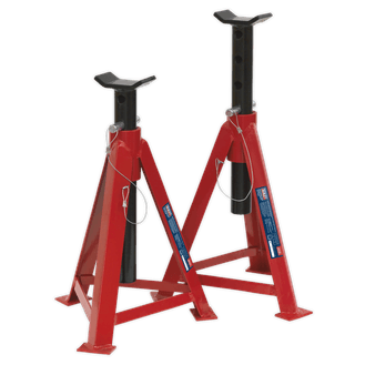 Sealey Axle Stands (Pair) 5tonne Capacity per Stand AS5000M