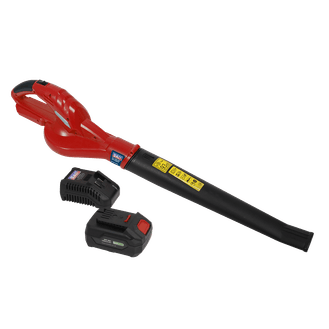 Sealey Leaf Blower Cordless 20V with 4Ah Battery &amp; Charger CB20VCOMBO4