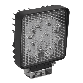 Sealey Square Work Light with Mounting Bracket 27W LED LED3S