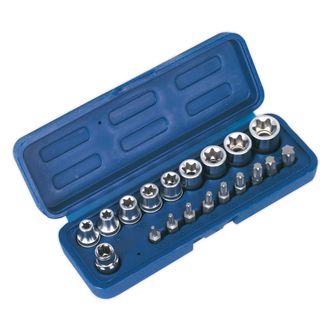 Sealey AK6191 TRX-Star* Socket &amp; Bit Set 19pc