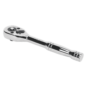 Sealey Ratchet Wrench 1/4"Sq Drive Pear-Head Flip Reverse S0704