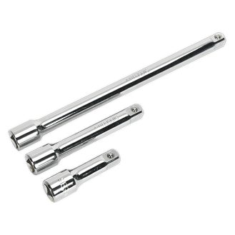 Sealey Extension Bar Set 3pc 1/2"Sq Drive S0720