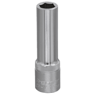 Sealey WallDrive® Socket 12mm Deep 1/2"Sq Drive S1212D