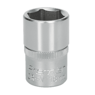 Sealey WallDrive® Socket 18mm 1/2"Sq Drive S1218