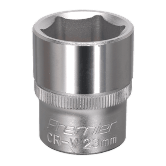 Sealey WallDrive® Socket 23mm 1/2"Sq Drive S1223