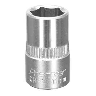 Sealey WallDrive® Socket 11mm 3/8"Sq Drive S3811