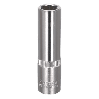 Sealey WallDrive® Socket 11mm Deep 3/8"Sq Drive S3811D