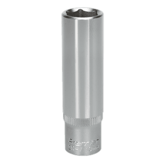 Sealey WallDrive® Socket 13mm Deep 3/8"Sq Drive S3813D