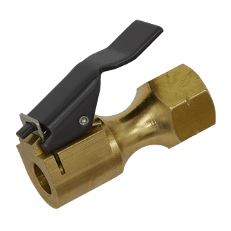 Sealey Clip-On Connector for Tyre Inflators 1/4"BSP Fitting SA37/C