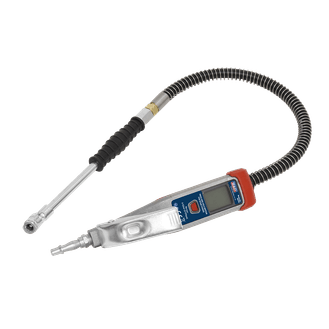 Sealey Digital Tyre Inflator 0.5m Hose with Push-On Connector SA374