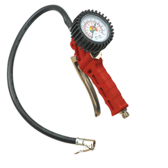 Sealey Tyre Inflator with Clip-On Connector SA9302