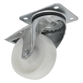 Sealey Castor Wheel Swivel Plate with Total Lock &amp;Oslash;100mm SCW4100SPL
