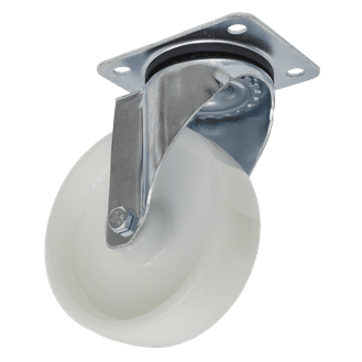 Sealey Castor Wheel Swivel Plate &amp;Oslash;125mm SCW4125SP