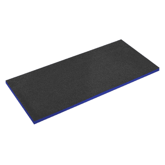Sealey Easy Peel Shadow Foam Blue/Black 1200 x 550 x 30mm SF30B