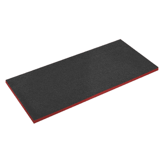Sealey Easy Peel Shadow Foam Red/Black 1200 x 550 x 30mm SF30R