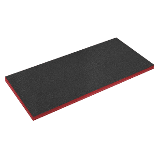 Sealey Easy Peel Shadow Foam Red/Black 1200 x 550 x 50mm SF50R