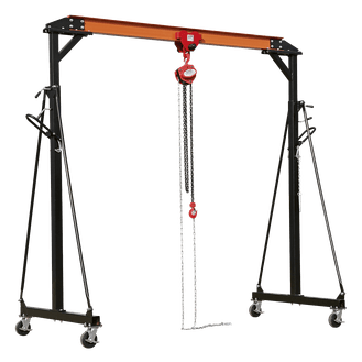 Sealey Portable Gantry Crane Adjustable 1tonne Combo SG1000KIT