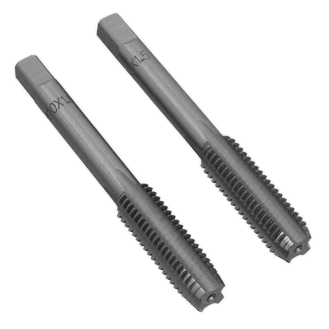 Sealey Tap Set 2pc (Taper &amp; Plug) M10 x 1.5mm TSM10