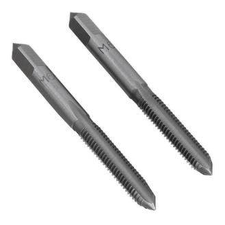 Sealey Tap Set 2pc (Taper &amp; Plug) M6 x 1mm TSM6