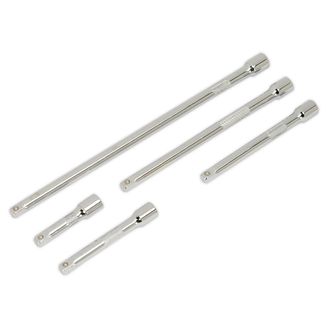 Sealey AK6331 Extension Bar Set 5pc 1/4"Sq Drive