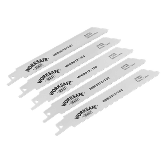 Sealey Reciprocating Saw Blade 150mm 14tpi - Pack of 5 WRS3013/150