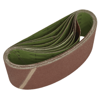 Sealey Sanding Belt 100 x 610mm 80Grit - Pack of 10 WSB6180