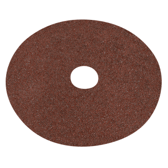 Sealey Fibre Backed Disc &amp;Oslash;125mm - 24Grit Pack of 25 WSD524