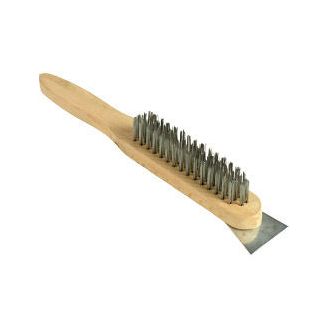SupaTool 4 Row Wire Brush &amp; Scraper