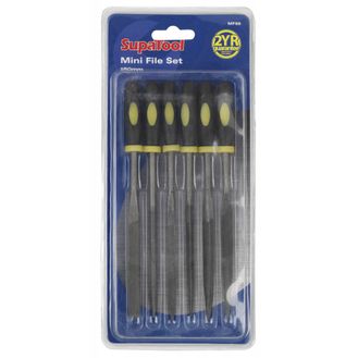 SupaTool 6 Piece Mini File Set